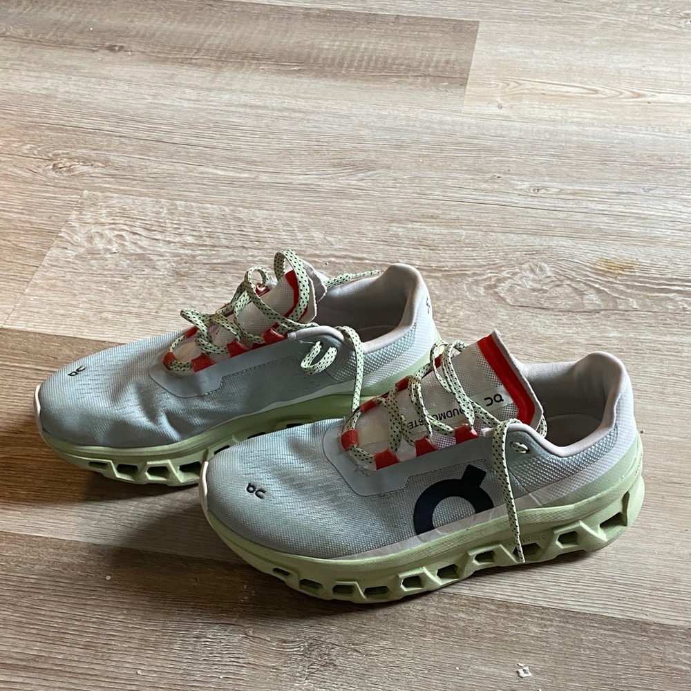 On Running Cloud Monster- Gray and Red